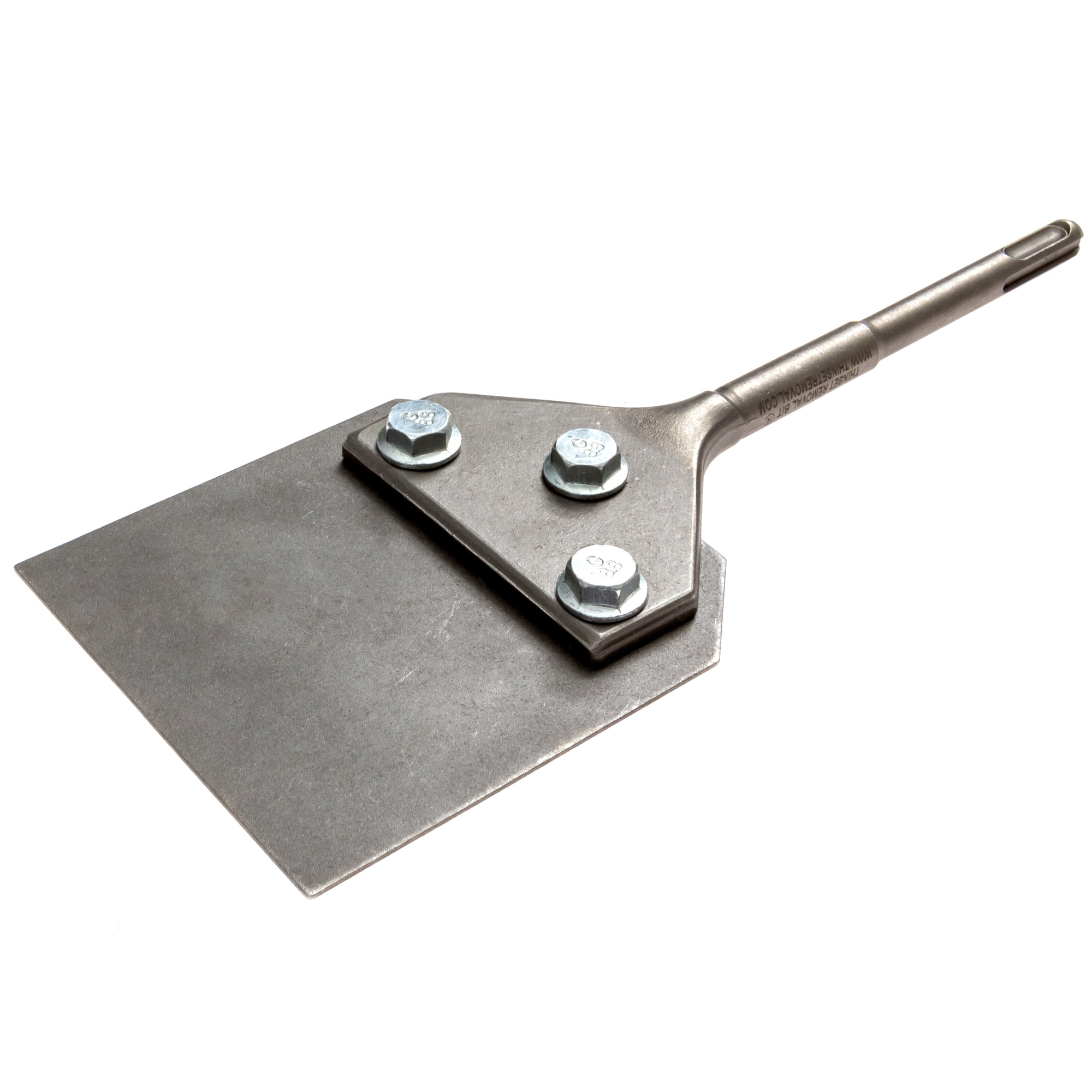 THINSET REMOVAL BIT, SDS-Plus Floor Scraper Assembly, Blade Width 4 in, Model# 4TRBSPSF